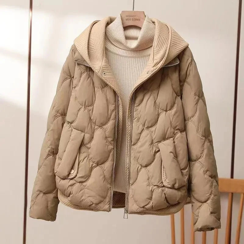 Fashion Coats  Loose Cropped  Women Jacket