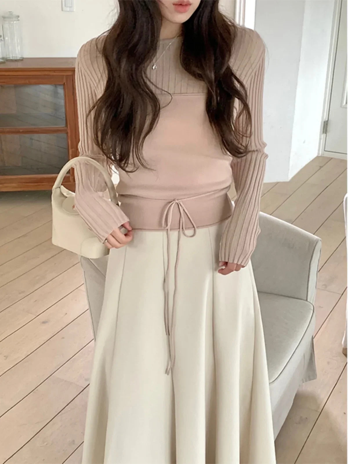 Elegant Advanced Design Chic Top Two-piece Set