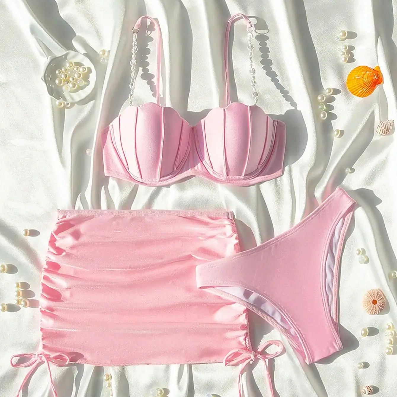 Women's 3-Piece Set, Female Concealed Bo