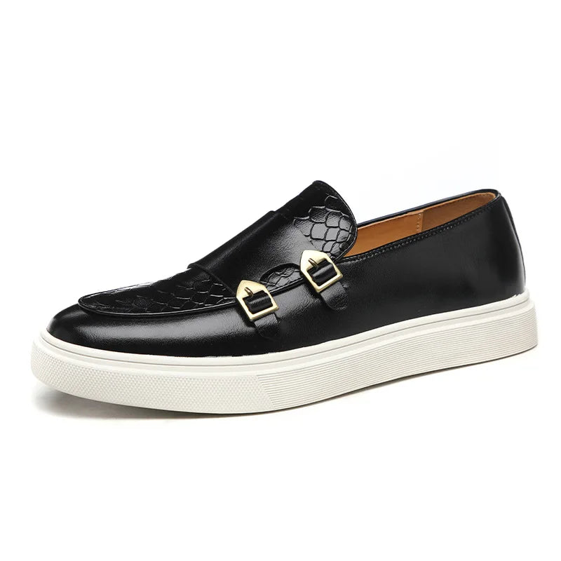 Loafers For Men Leather Casual Driving Shoes