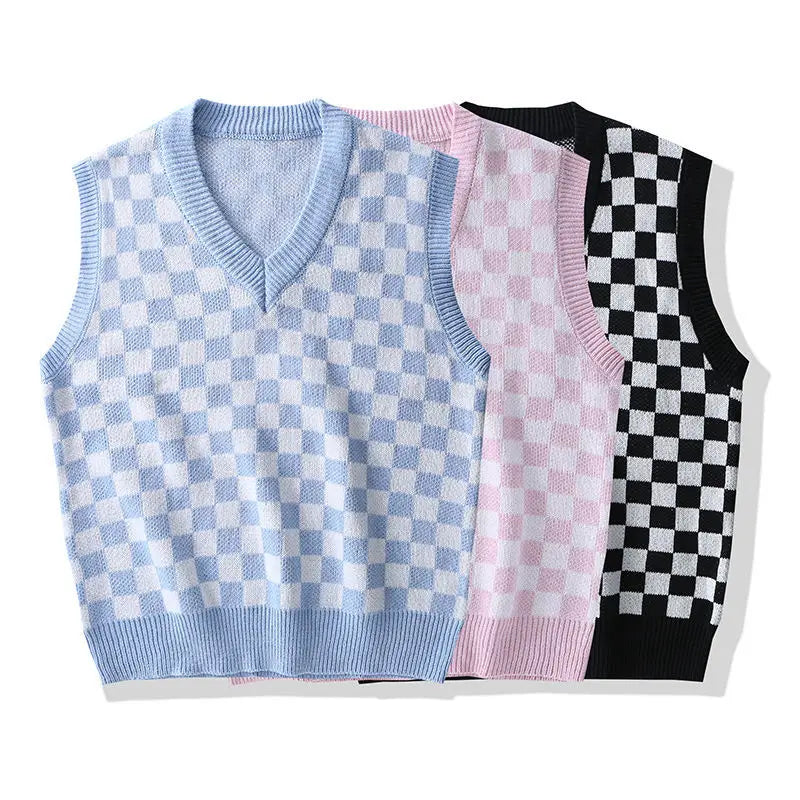 Men Knit Sweater Vest sweater