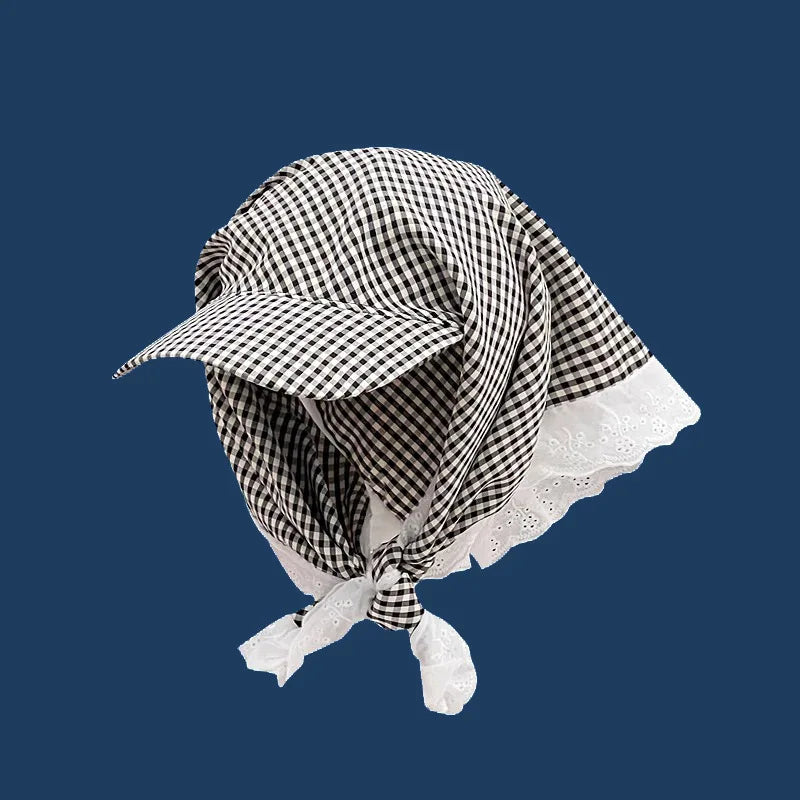 Korean Style Headscarf Hat for Women /Men Triangular Scarf