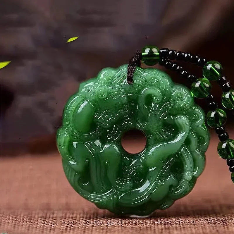 Emerald Pendant Necklace