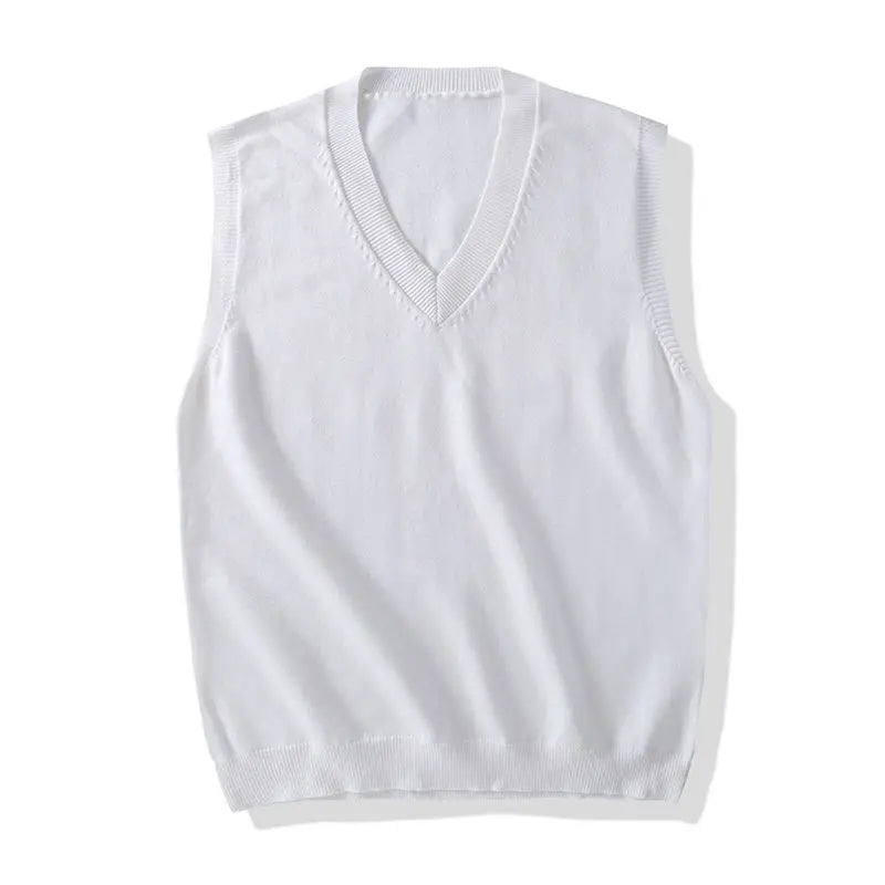 Men Knit Sweater Vest sweater