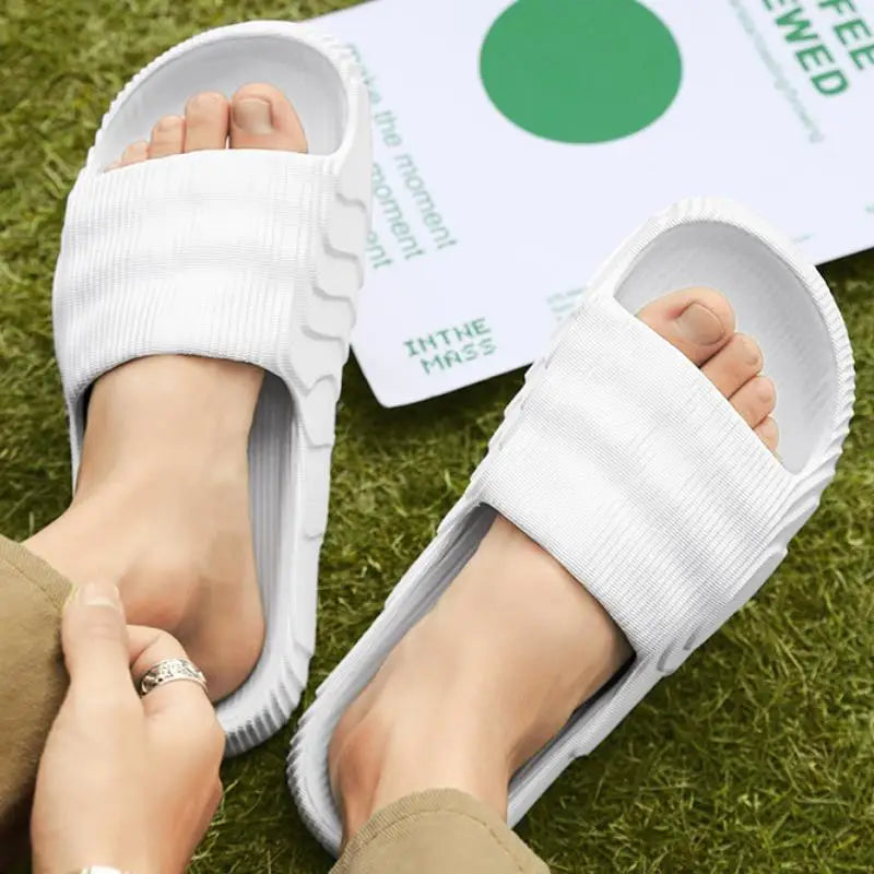 Soft EVA Anti-slip Couples Bathroom Beach Slides
