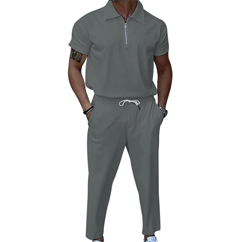 New Men's Set  Plus-size