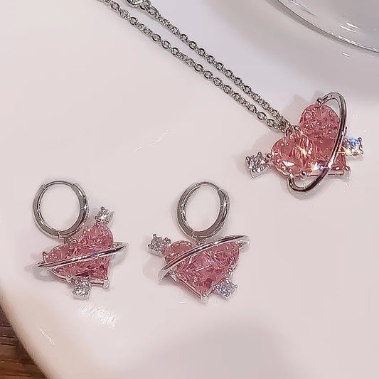 Fashion Earrings Necklaces Set for Women