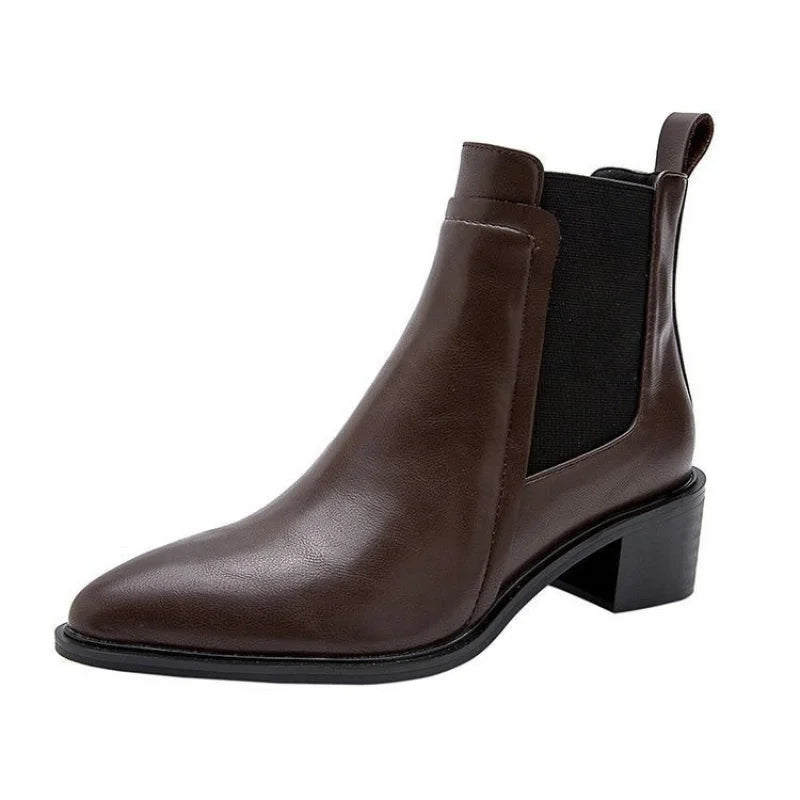 Women's Chelsea Boots Pointed Toe Ankle Boots