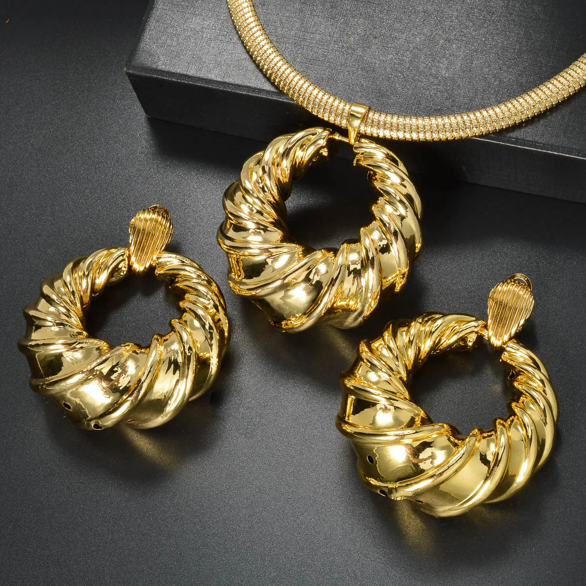 2pcs Men's Women's Jewelry Set