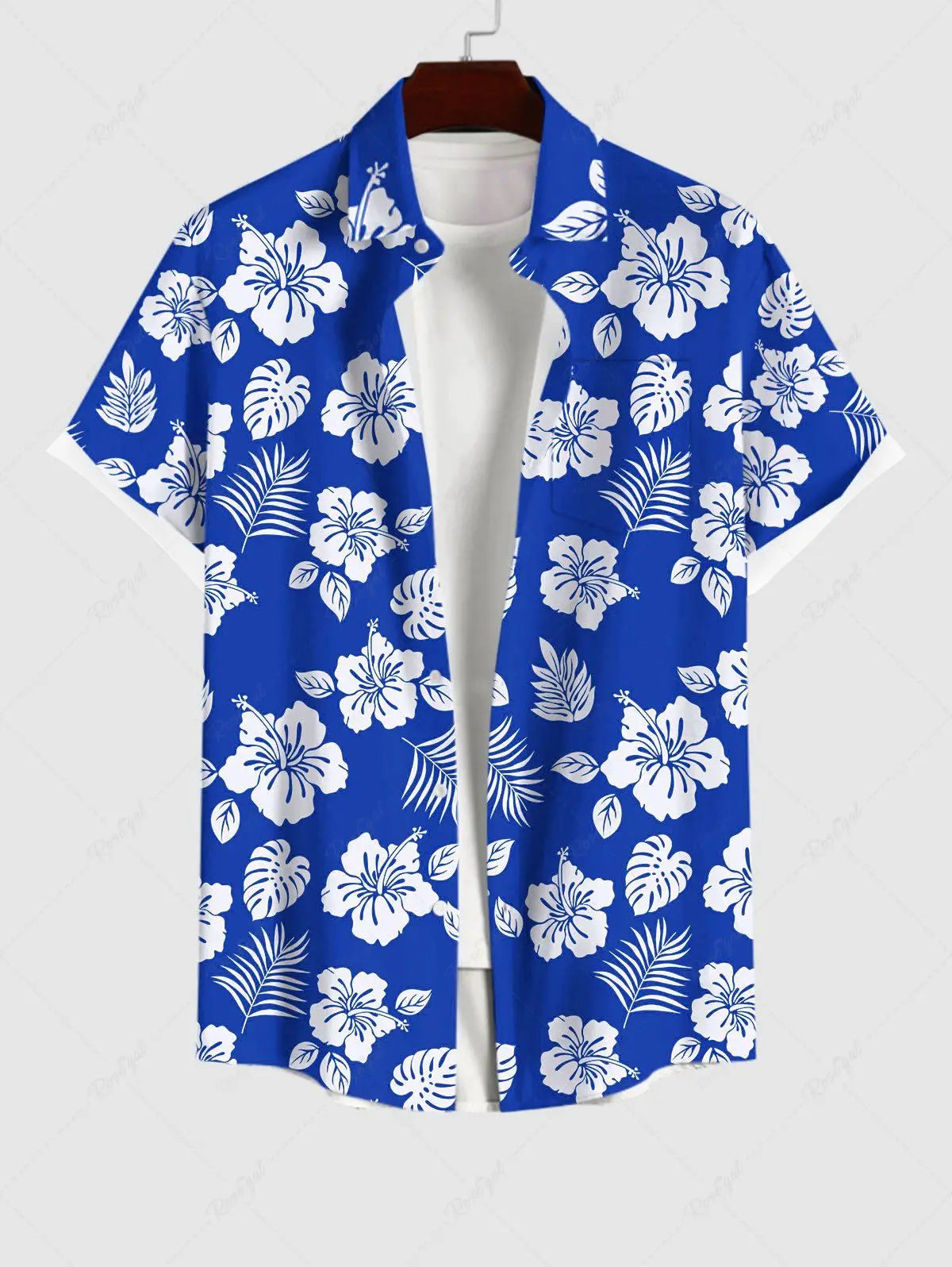 Summer Plus Size Men's Shirt 3D Prints