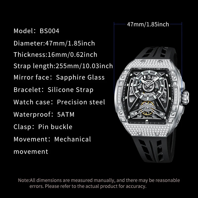 Men Mechanical Winding Watch