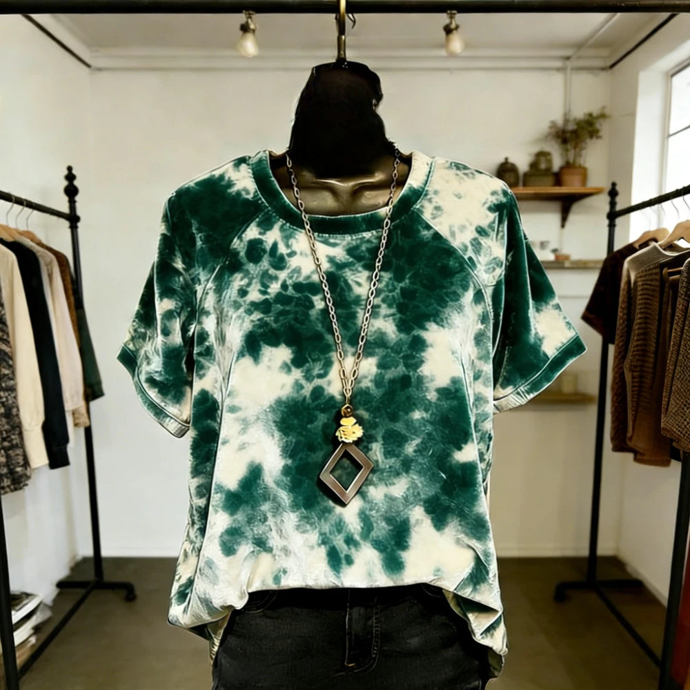 Women T-Shirts Soft Feel Short Sleeve Tops