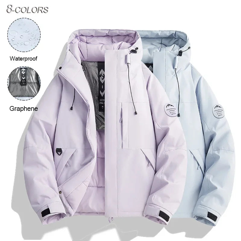 Winter Warm Hooded Puffer Jacket