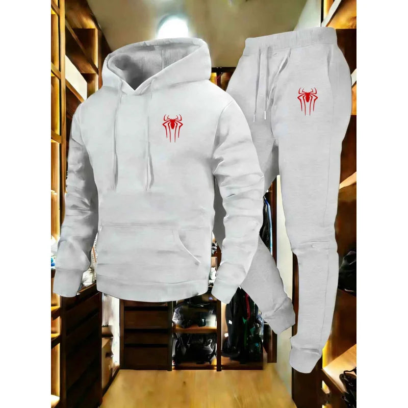 Fashionable men's sportswear set  spring  Autumn