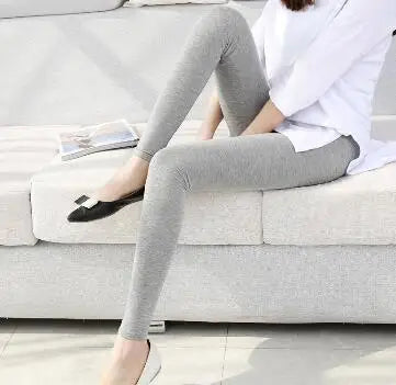 Solid Colorful Leggings For Women