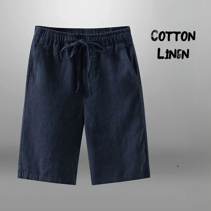 Shorts for Men Cotton Linen