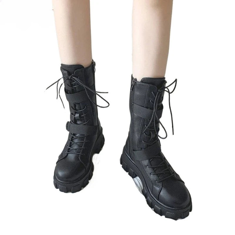 Women's Boots  New comfortable Thick-heeled Shoes
