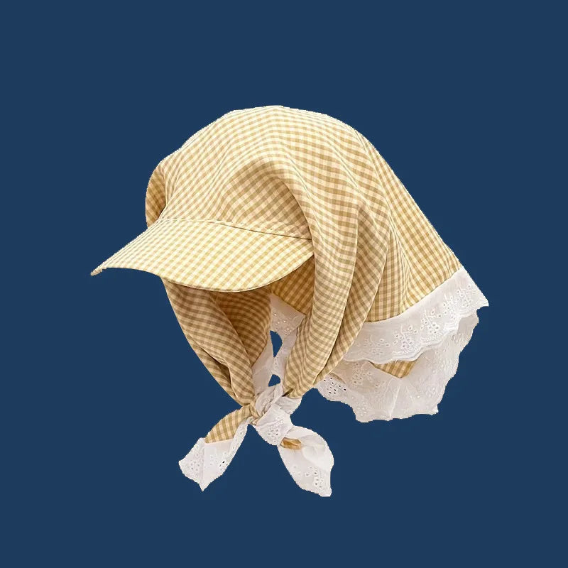 Korean Style Headscarf Hat for Women /Men Triangular Scarf