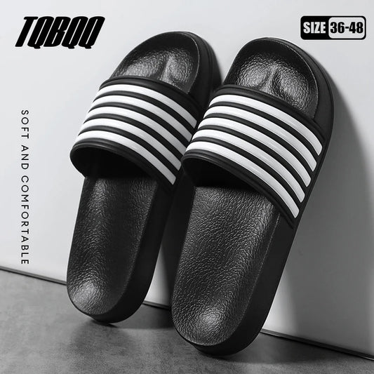 Men's Slides Sandals EVA Foam Comfortable Non-Slip Women's Massage Slippers
