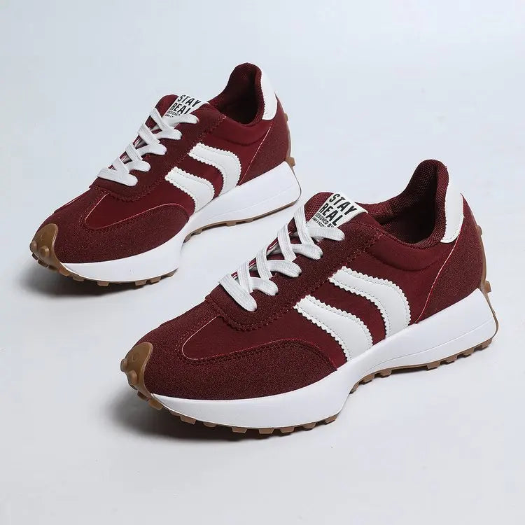 Women Sneakers Spring New Luxury Flat Comfortable Slip on Soft Trend Sneakers
