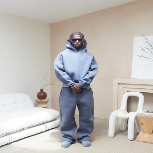 Men's Casual Sweatshirt Set  Two-Piece