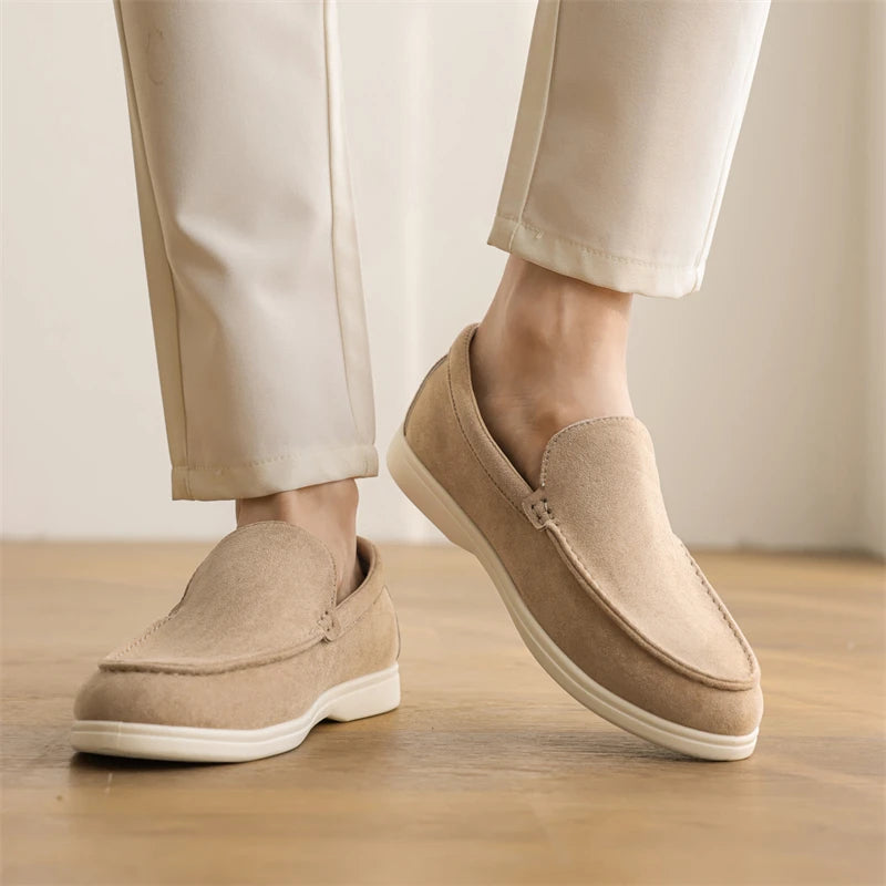 multi-color loafers leisure business shoes