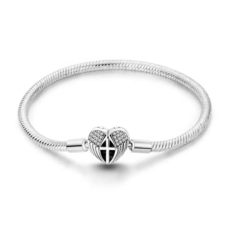 Silver Colorful Love Zircon Women's Jewelry