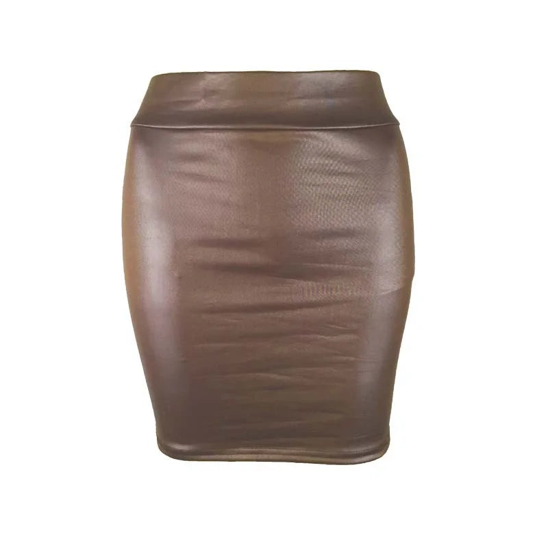 Women Summer Mini Skirts High-waist Slim Fittness