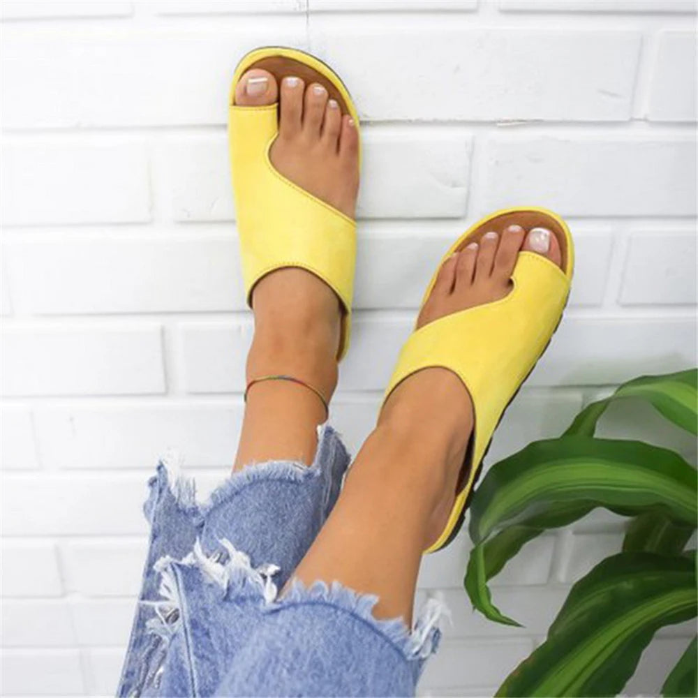Women Summer Sandals Comfy Platform Flat Shoes