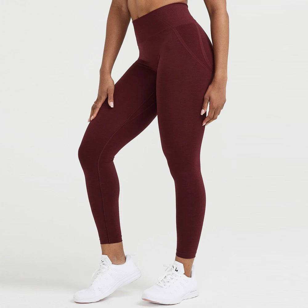 Seamless Women Scrunch Butt Gym Leggings