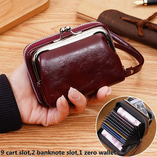 Women's Wallet PU Leather Short Hasp Coin Purses