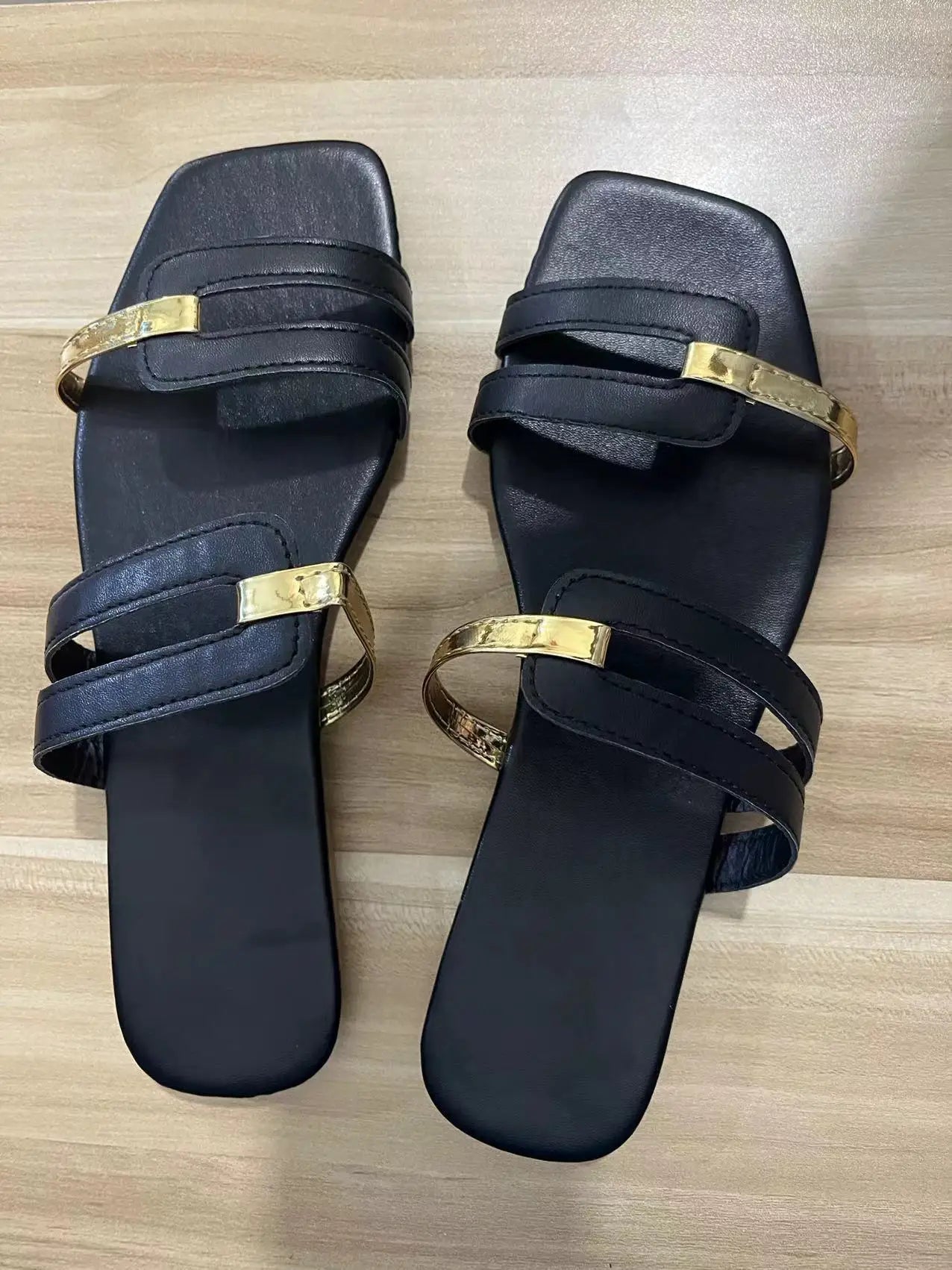Women's Shoes Summer Flats Flip Flops  Female Slides