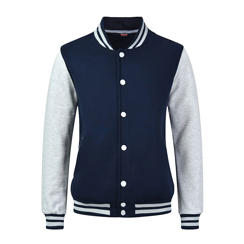 Slim Fit College Varsity Coat Women's Jacket