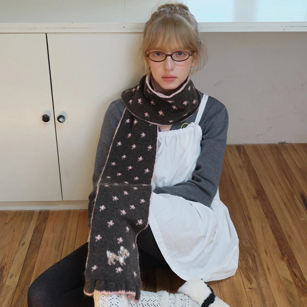 Ladies' Scarves  Floral Kawaii Sweet Versatile Scarfs