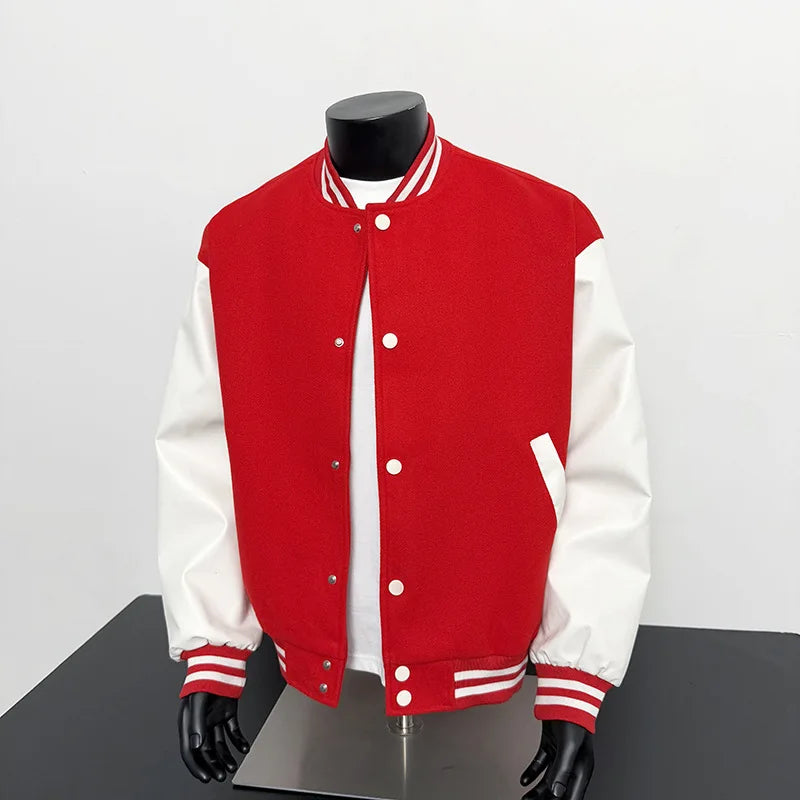 New Loose Casual  Couple Baseball Uniform