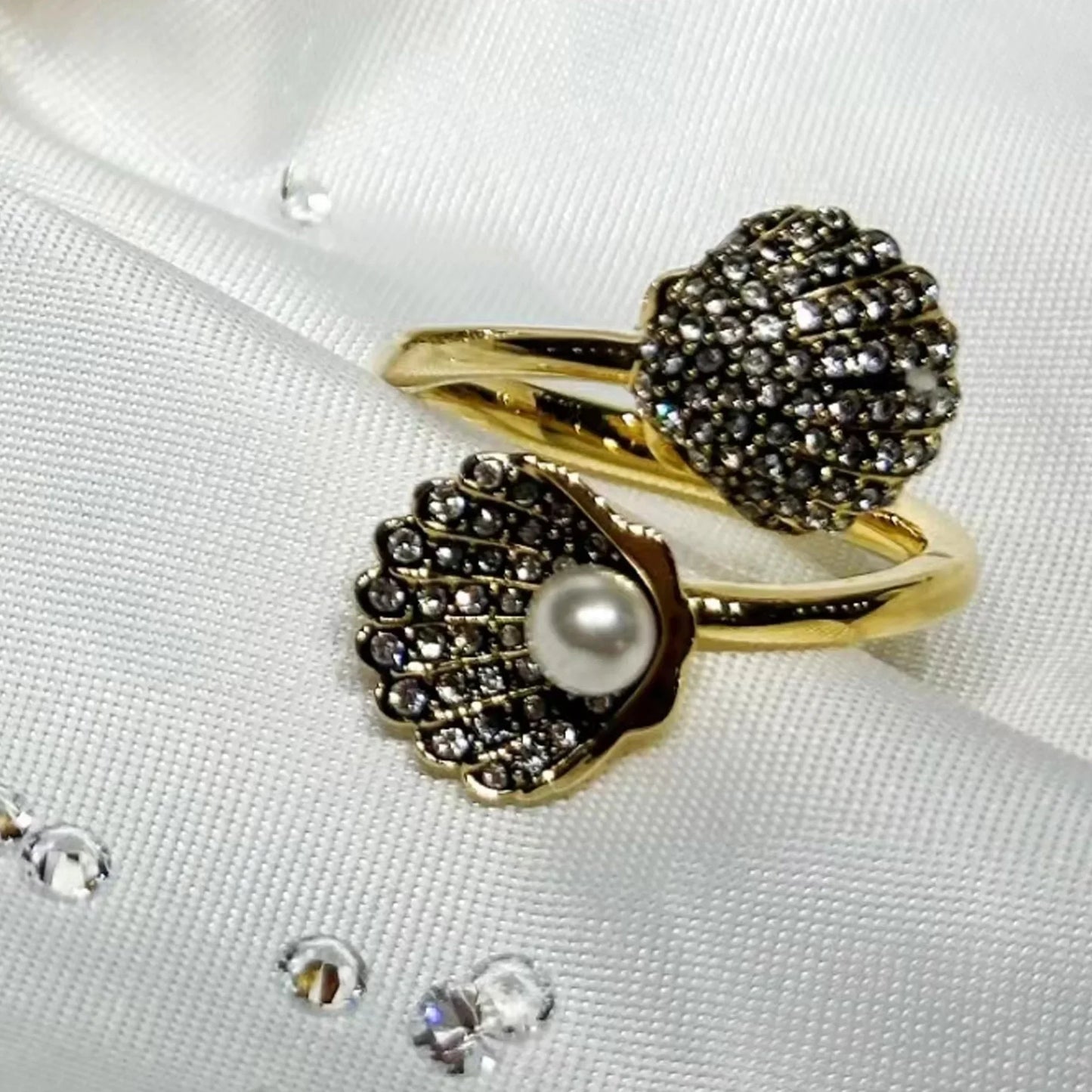 Women's Jewelry Set Necklace Earrings Bracelet Adjustable Ring