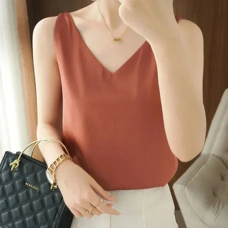 Tank Tops for Women Sleeveless V Neck