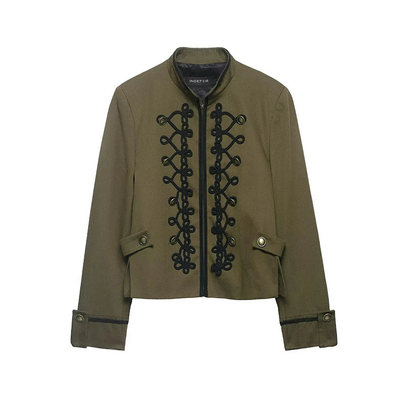 Jacket & Coats Spring Women's Retro Elegant Slim  Blazers