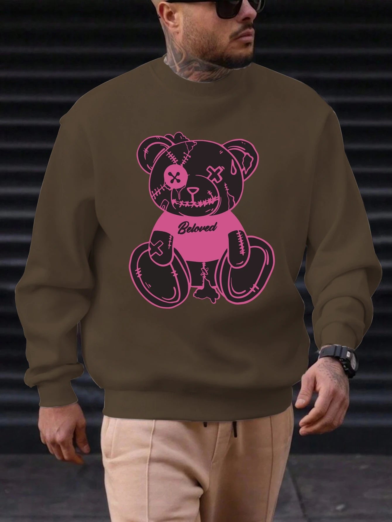 Men's Sweatshirt  Edgy Streetwear
