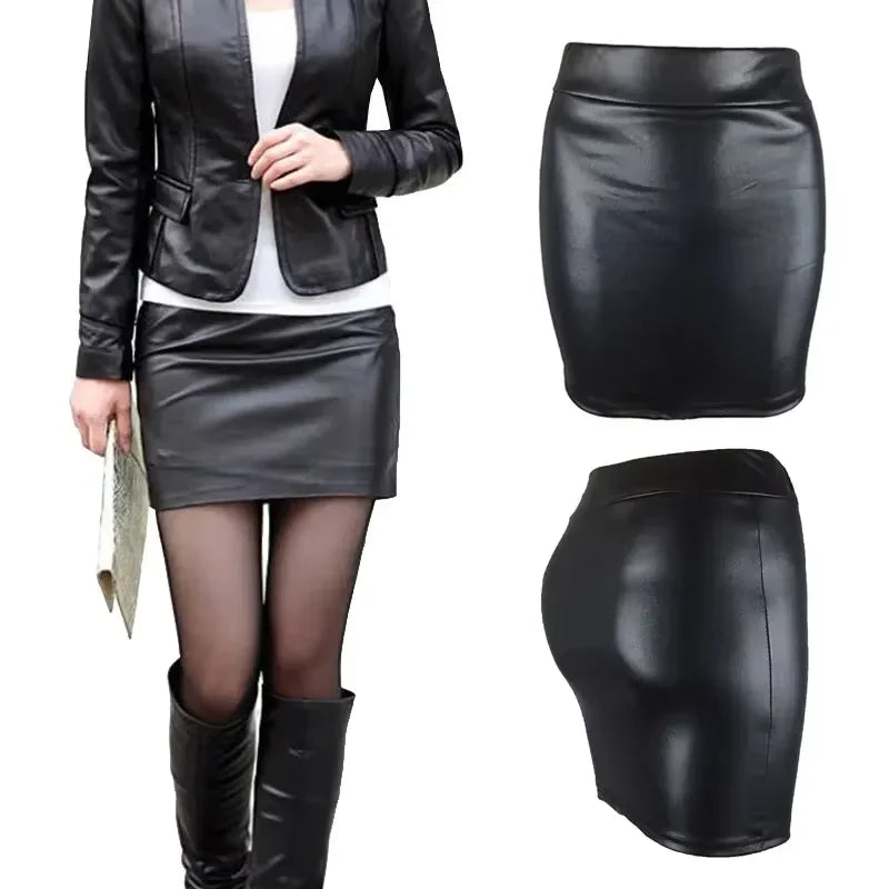 Women Summer Mini Skirts High-waist Slim Fittness