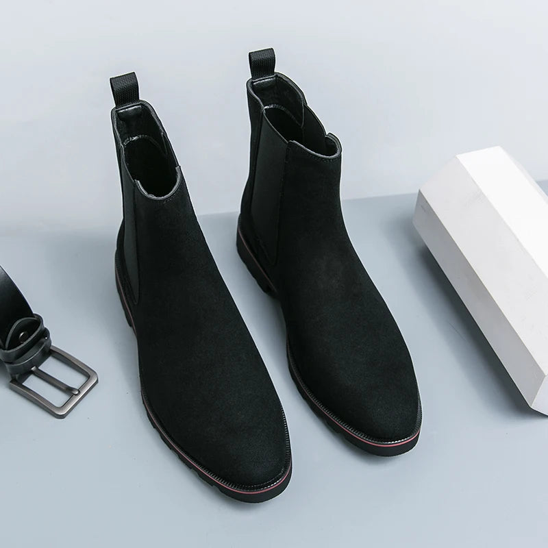 Chelsea Boots High End Suede Ankle Boots
