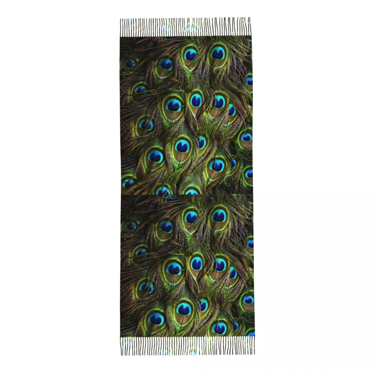 Customized Ladies Long Peacock scarves