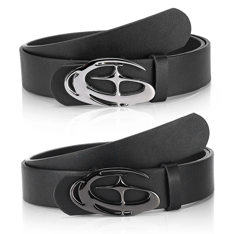 Men's Unique Design Smooth Buckle Belt