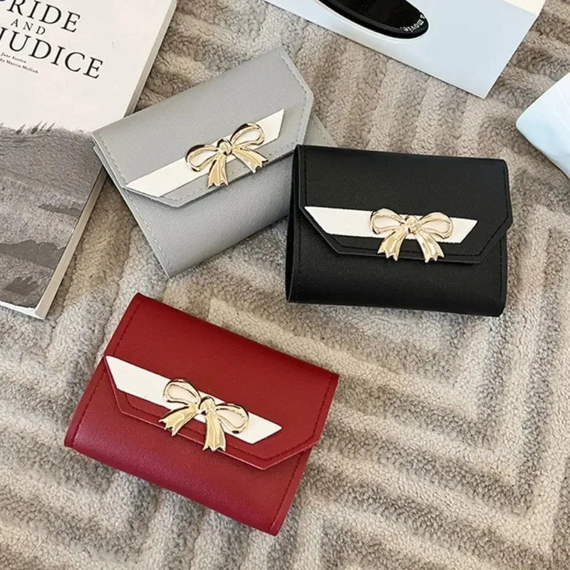 Women's Foldable PU Leather Wallet