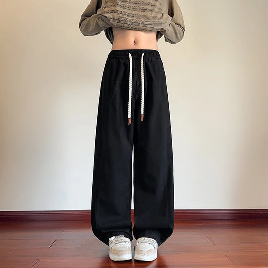 Trendy Wide Leg Pants For Outdoor Sports