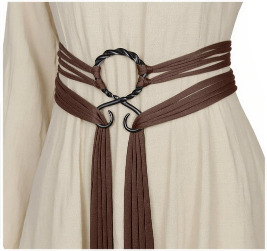 Women'S Vintage Bohemian Long Rope Belt