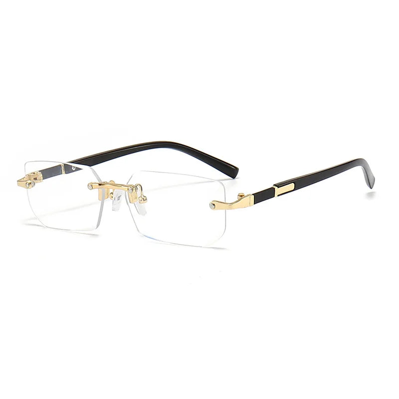 Fashion Rimless Sunglasses Men Women Populare Frameless Sun Glasses