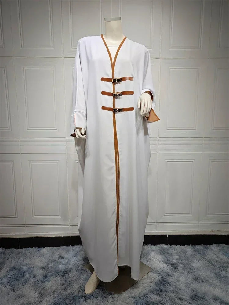 Ramadan Kimono Abaya Dubai Turkey Fashion African Dresses Abayas For Women