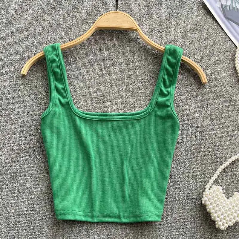 Tank Top Women Sexy Backless Slim Fit Bottoming Blouse