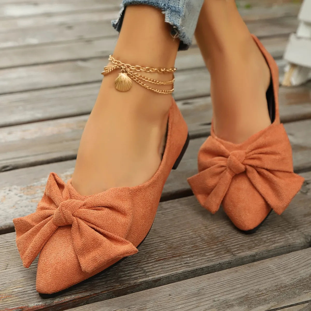 Women Flats Shoes  Pointed Toe Female Loafers
